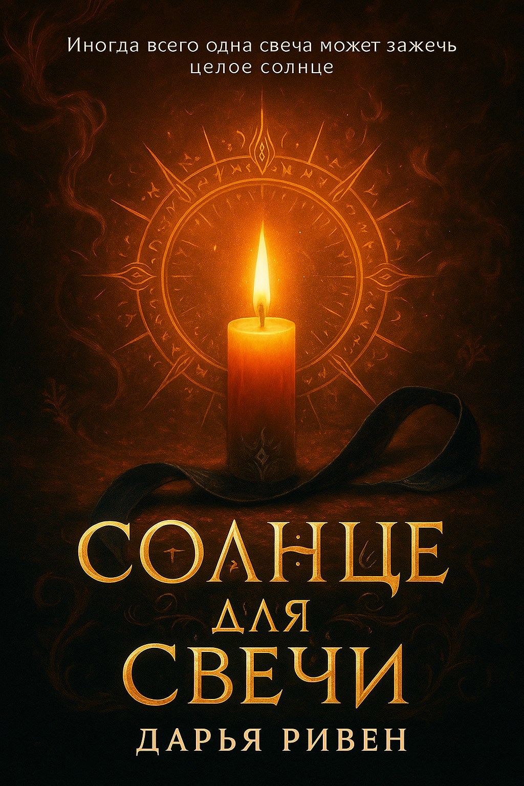 Обложка книги «Солнце для свечи»