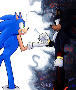 Соник и Шэдоу.