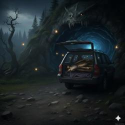 Гнобль в багажнике