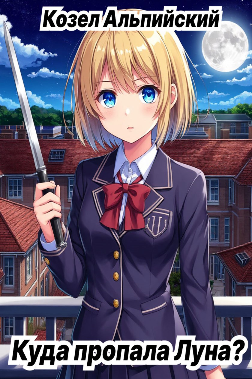 Обложка книги «Куда пропала Луна?»