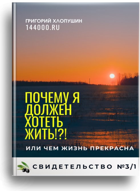 Обложка книги «Почему я должен хотеть жить»