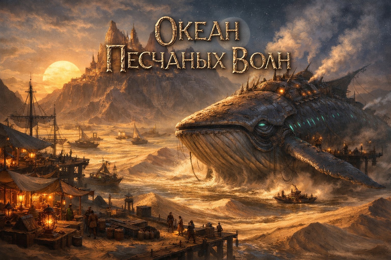 Обложка книги «Океан песчаных волн. Сирокко»