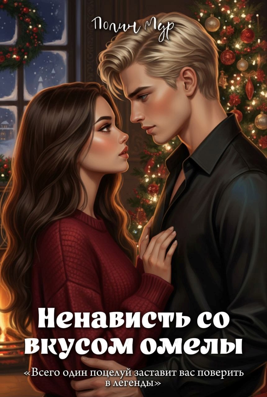 Обложка книги «Ненависть со вкусом омелы»