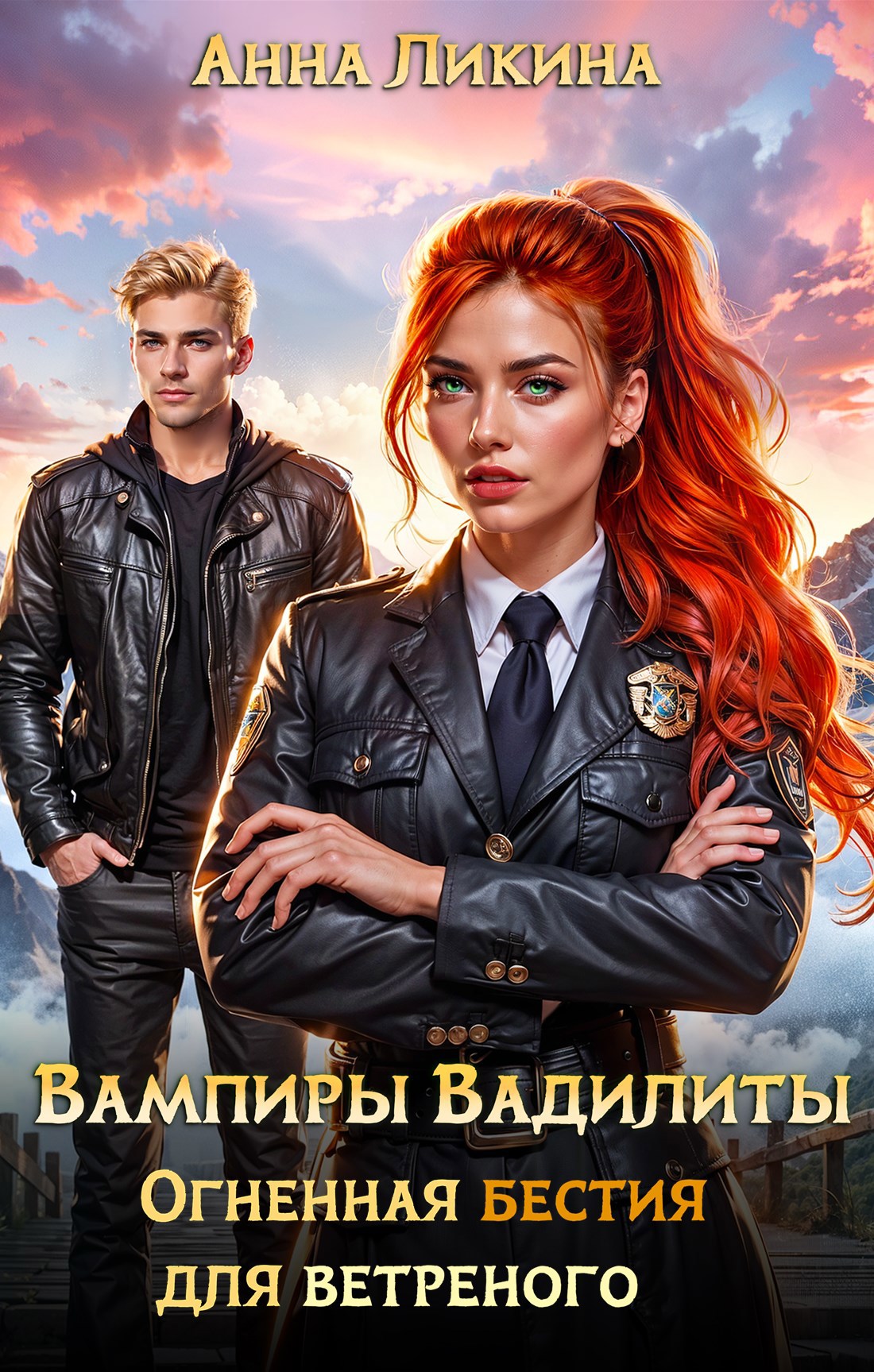 Обложка книги «Огненная бестия для ветренного»