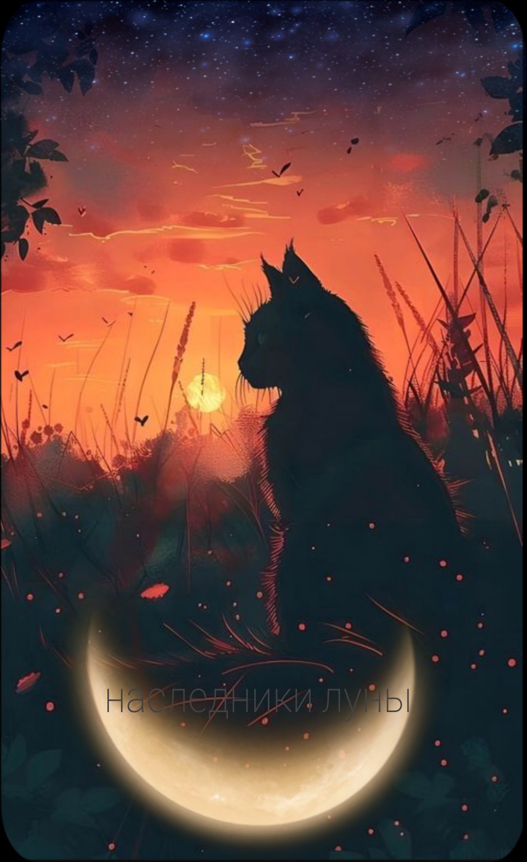 Обложка книги «Наследники луны -»