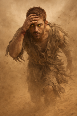 Зири бредёт через бурю