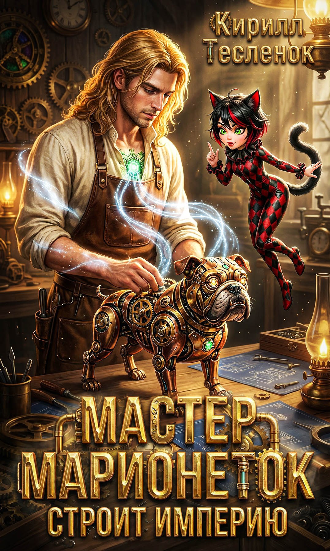 Обложка книги «Мастер Марионеток строит Империю. Том 3»