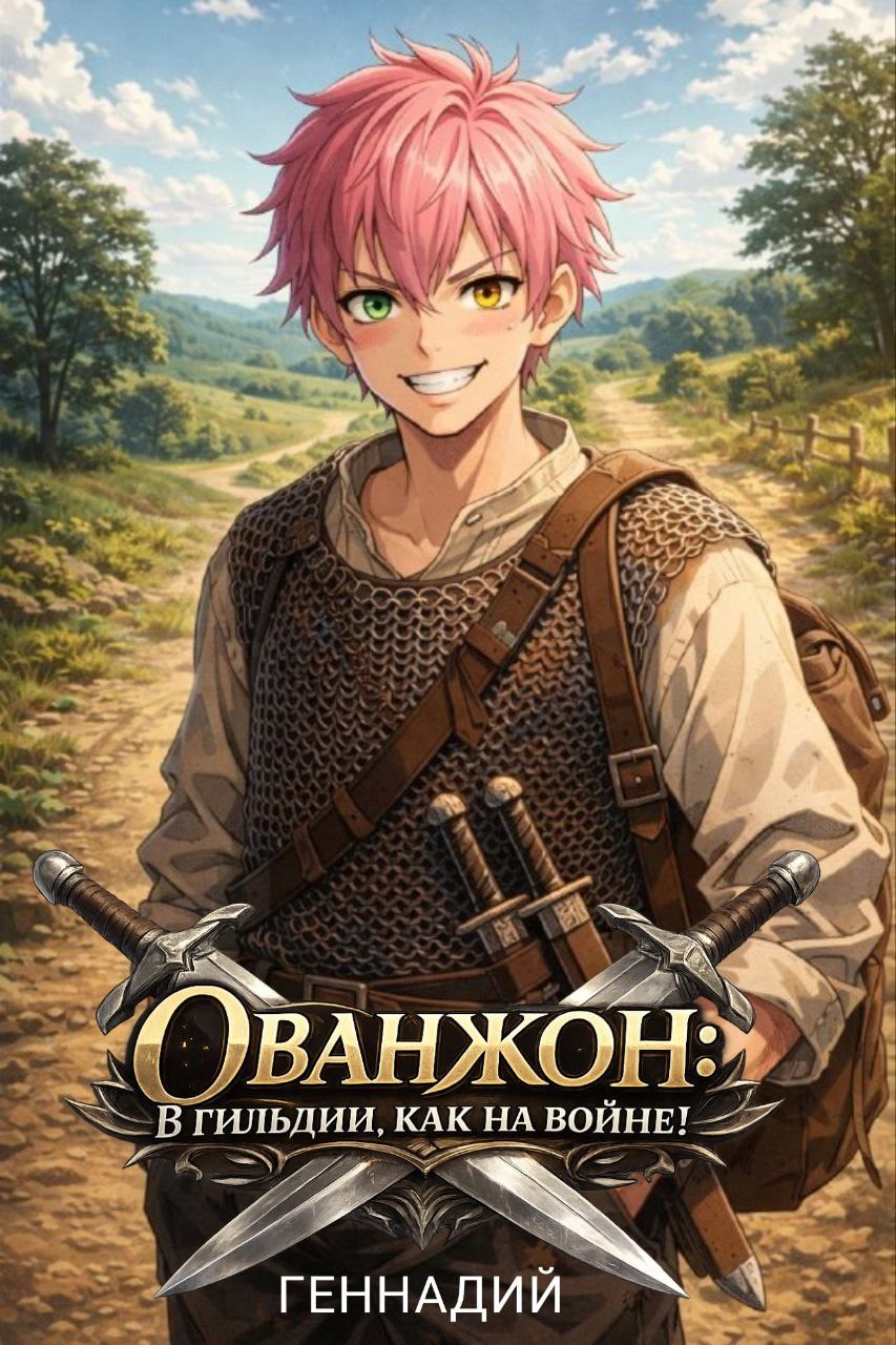 Обложка книги «Ованжон: в гильдии, как на войне!»