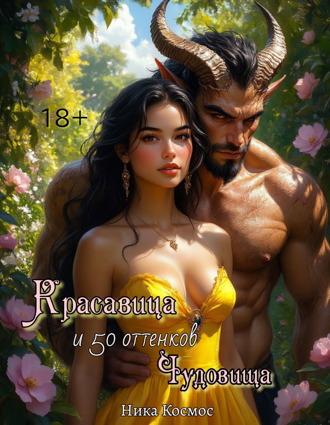 Обложка книги «Красавица и 50 оттенков Чудовища»