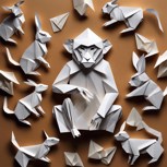 Обложка произведения Обезьянка среди зайчат