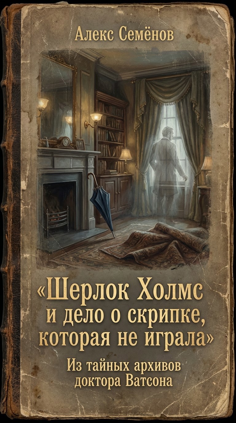 Обложка книги «Шерлок Холмс и Проклятие Торнвуда: Дело об исчезнувшем госте»