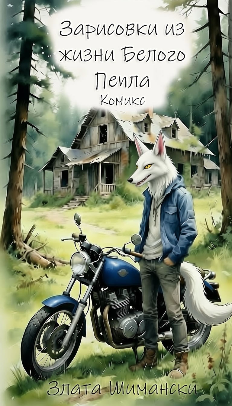 Обложка книги «Зарисовки из жизни Белого Пепла. Комикс.»