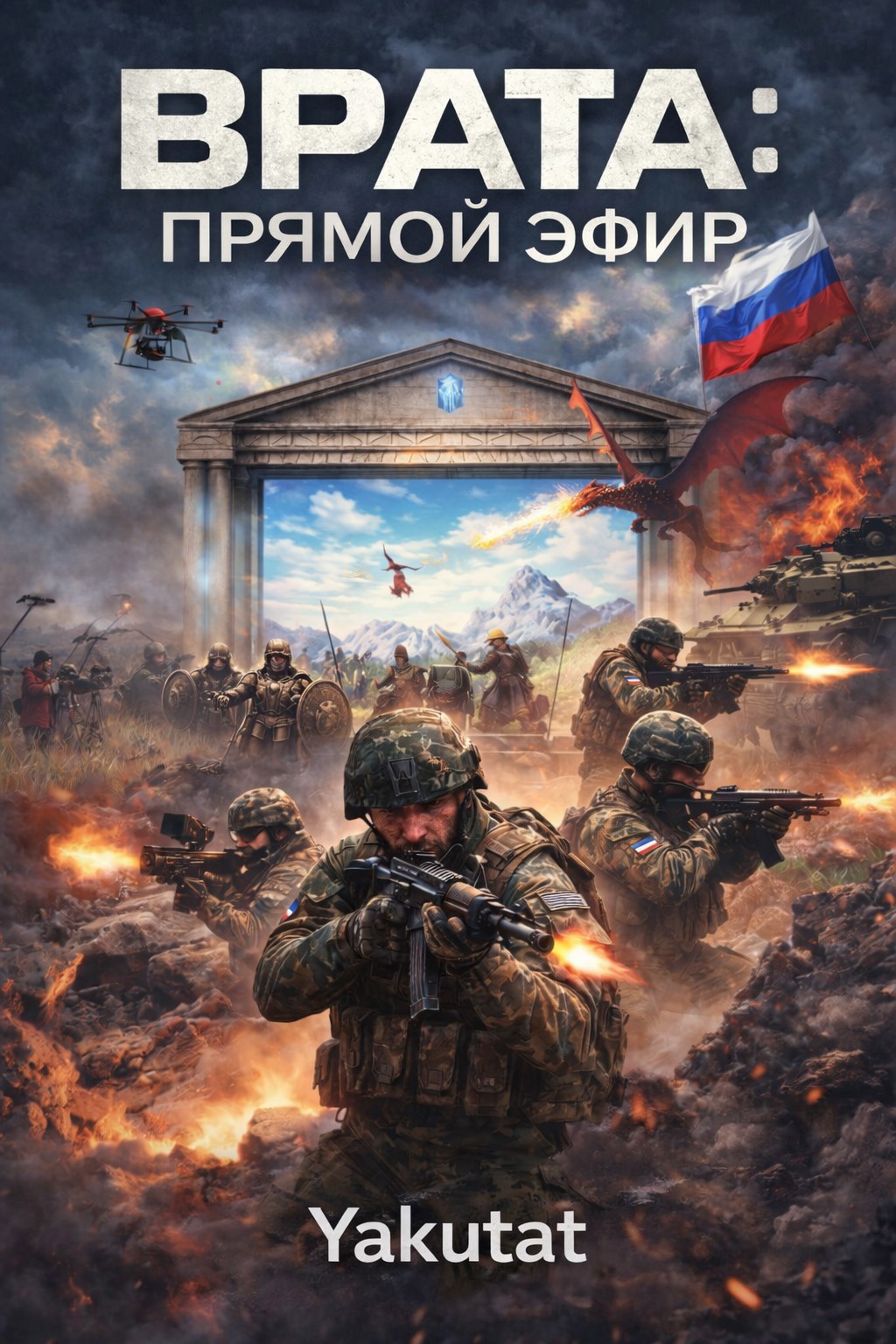 Обложка книги «Врата: Прямой эфир»