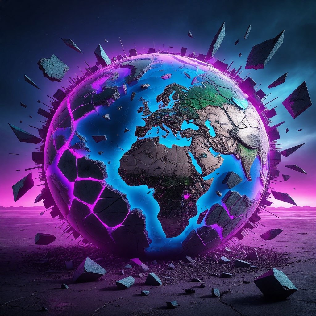 Обложка книги «Мой мир в трещинах»