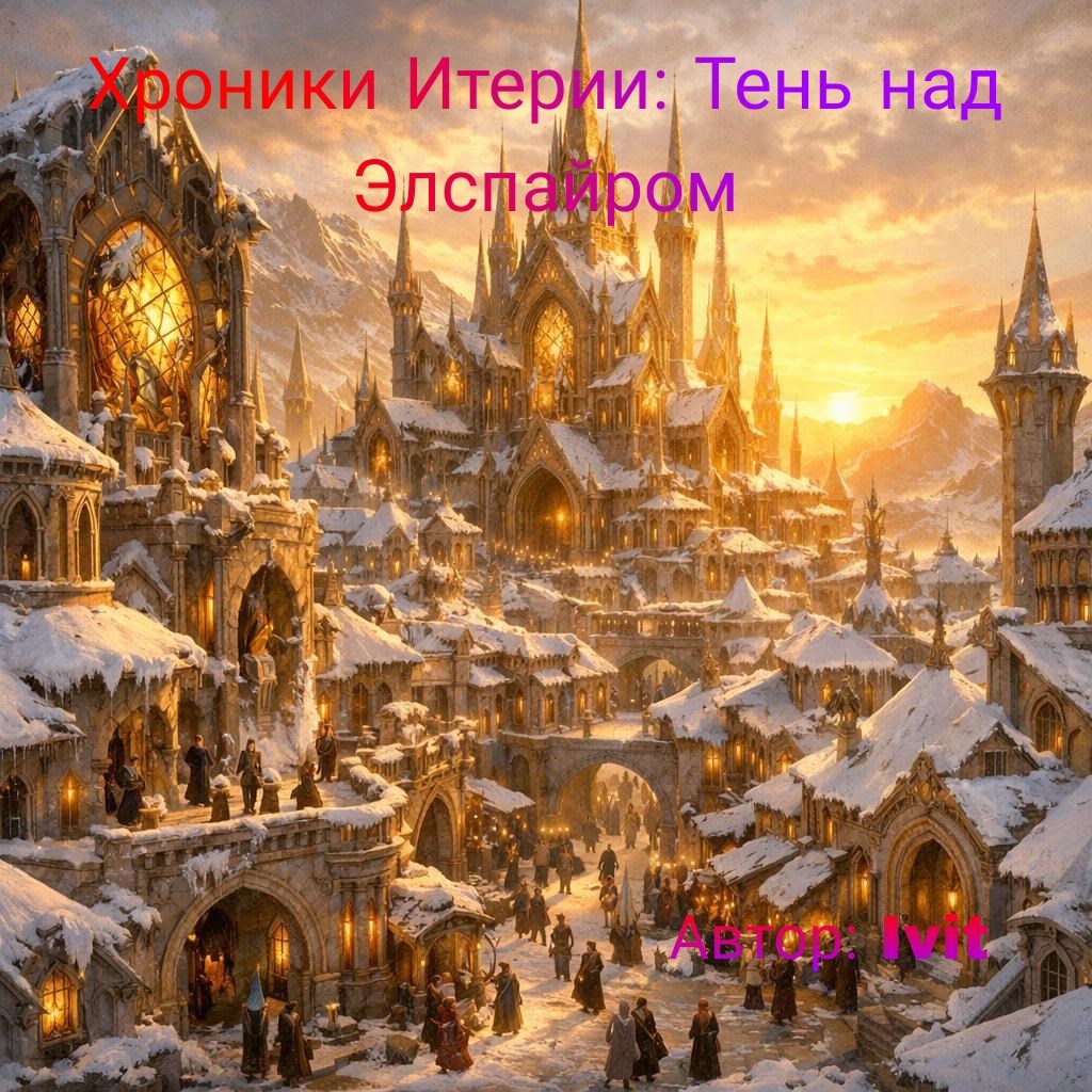 Обложка книги «Хроники Итерии: Тень над Элспайром»