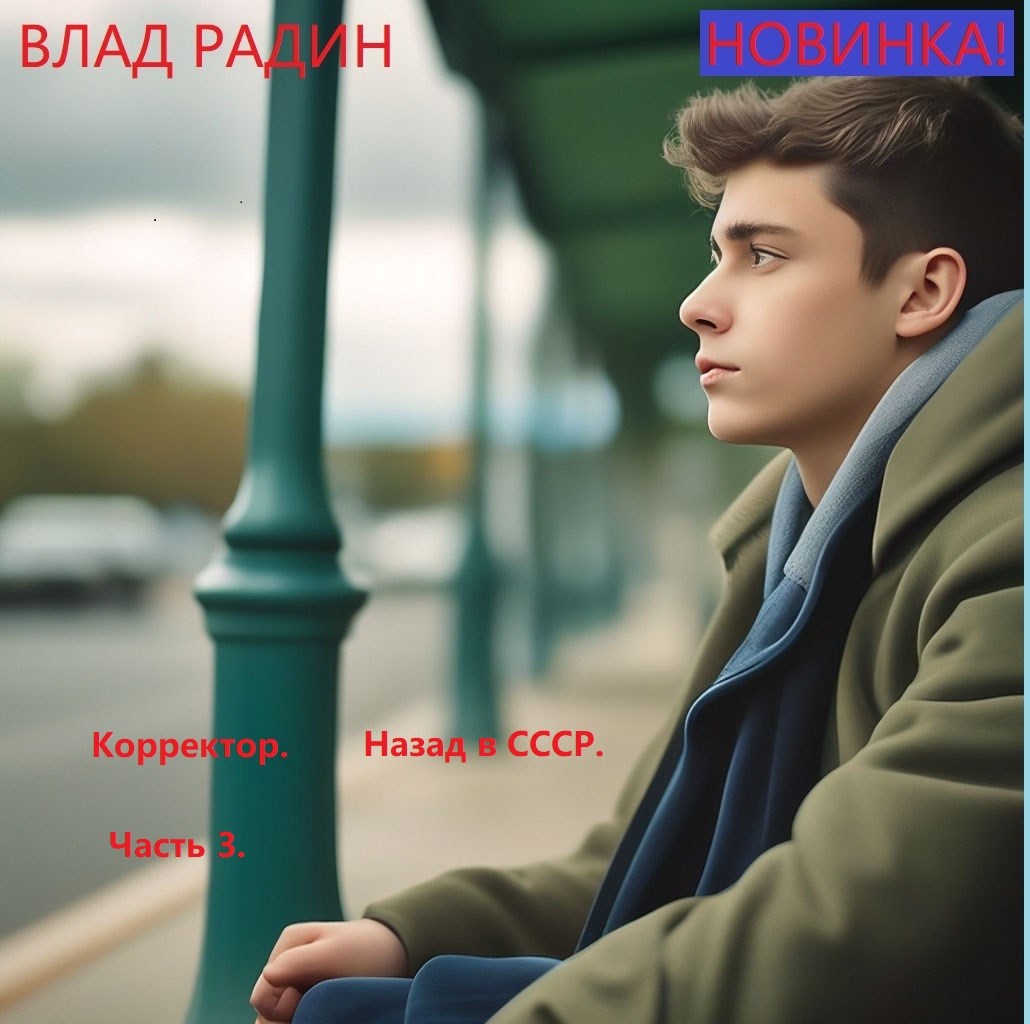 Обложка книги «Корректор. Назад в СССР. Часть 3.»