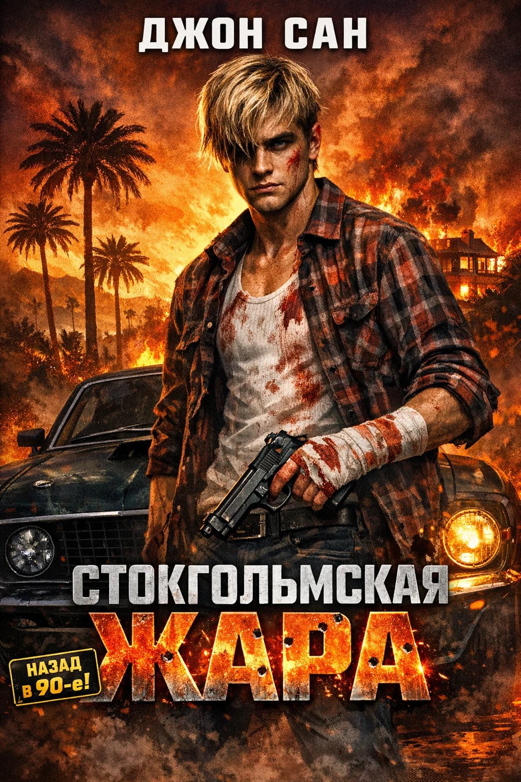 Обложка книги «СТОКГОЛЬМСКАЯ ЖАРА»