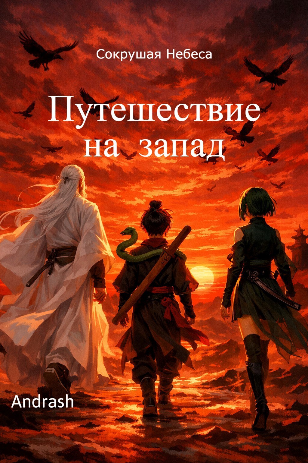 Обложка произведения Сокрушая Небеса II. Путешествие на запад