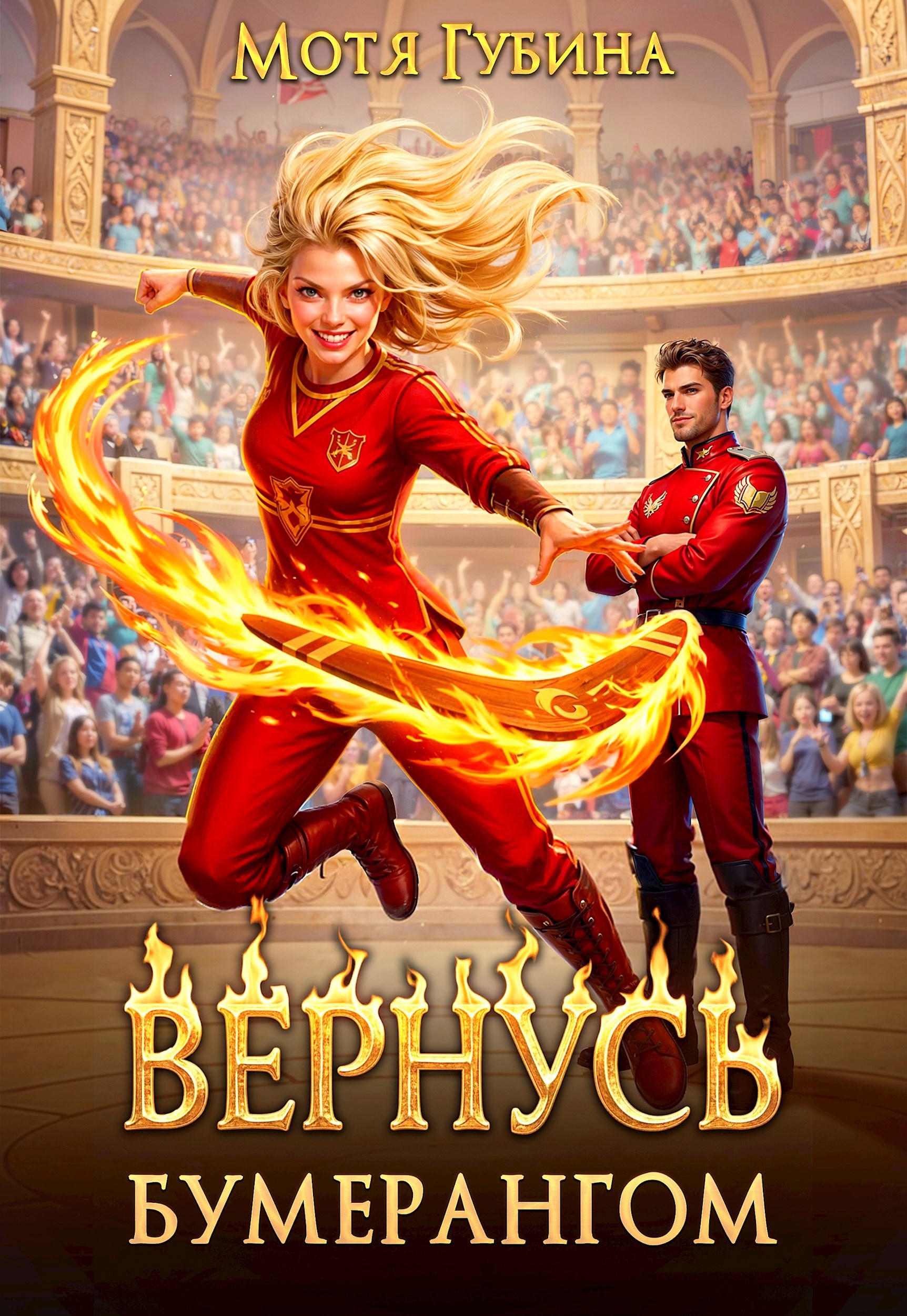 Обложка произведения Вернусь бумерангом