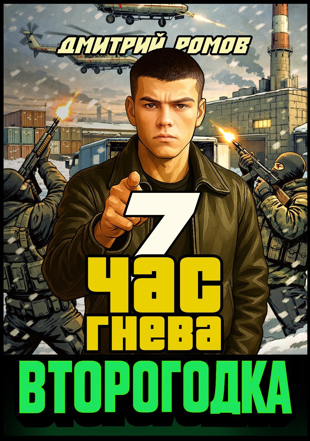 Обложка произведения Второгодка. Книга 7. Час гнева
