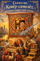 Обложка произведения Сказка про Ковёр-самолёт, который нашёл своё место