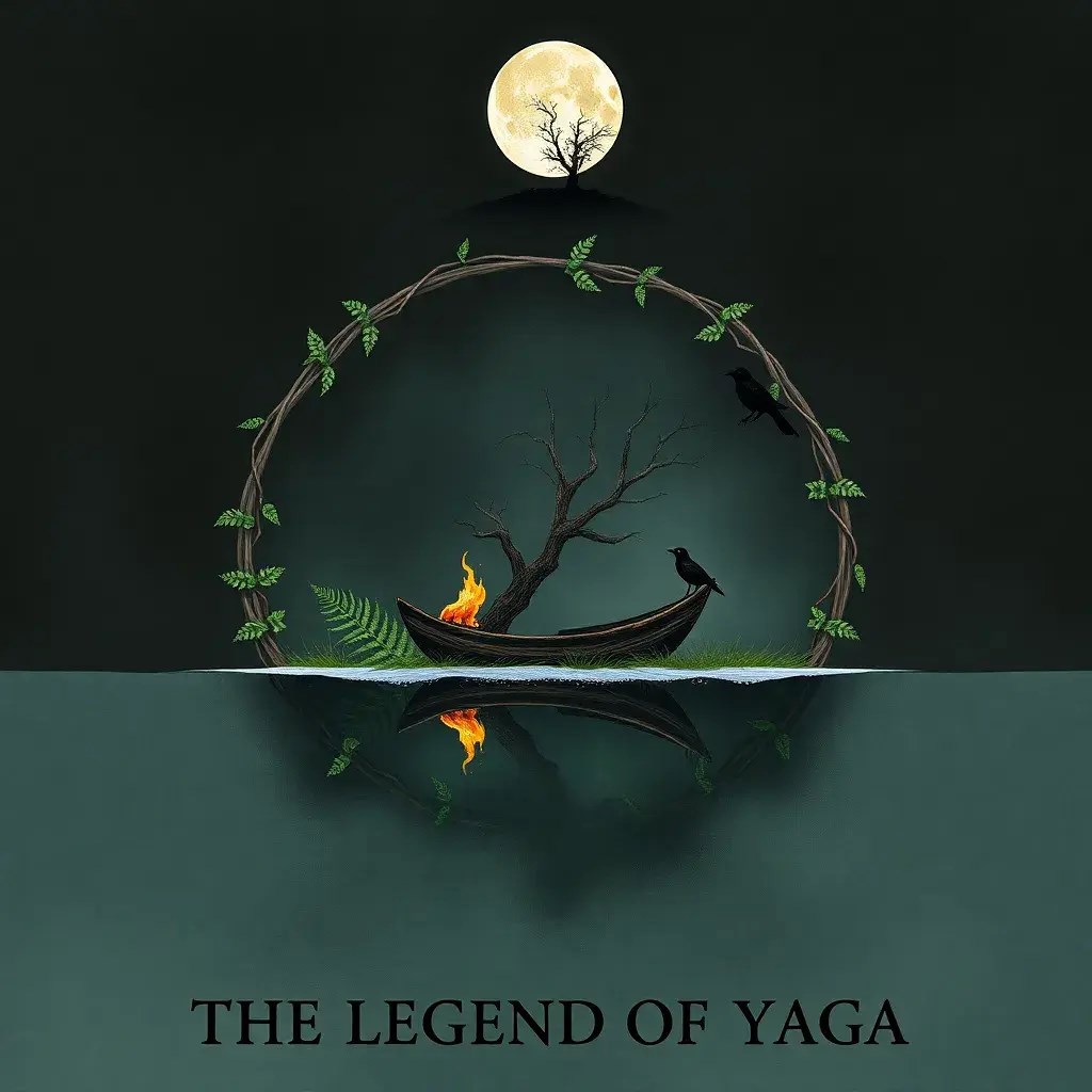 Обложка книги «Легенда о бабе Яге»