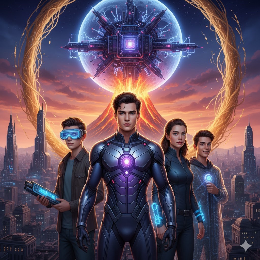 Обложка книги «Хранители Резонанса: Сердце Альнитака.»