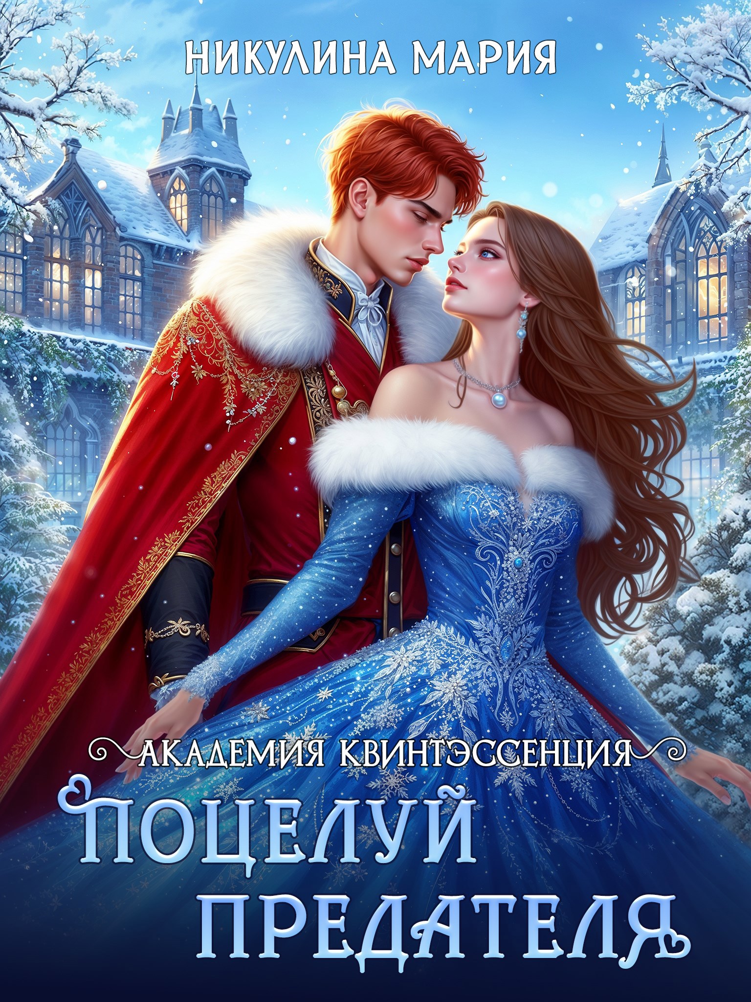 Обложка книги «Академия Квинтэссенция. Поцелуй предателя»