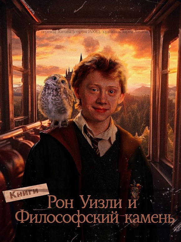 Обложка книги «Рон Уизли и Философский камень»