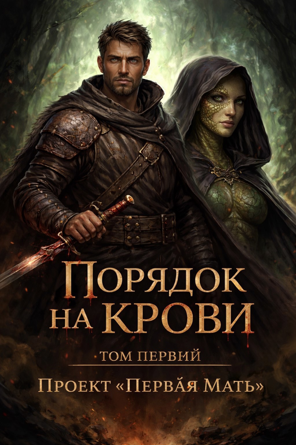 Обложка книги «Порядок на крови том первый Проект "Первая Мать"»