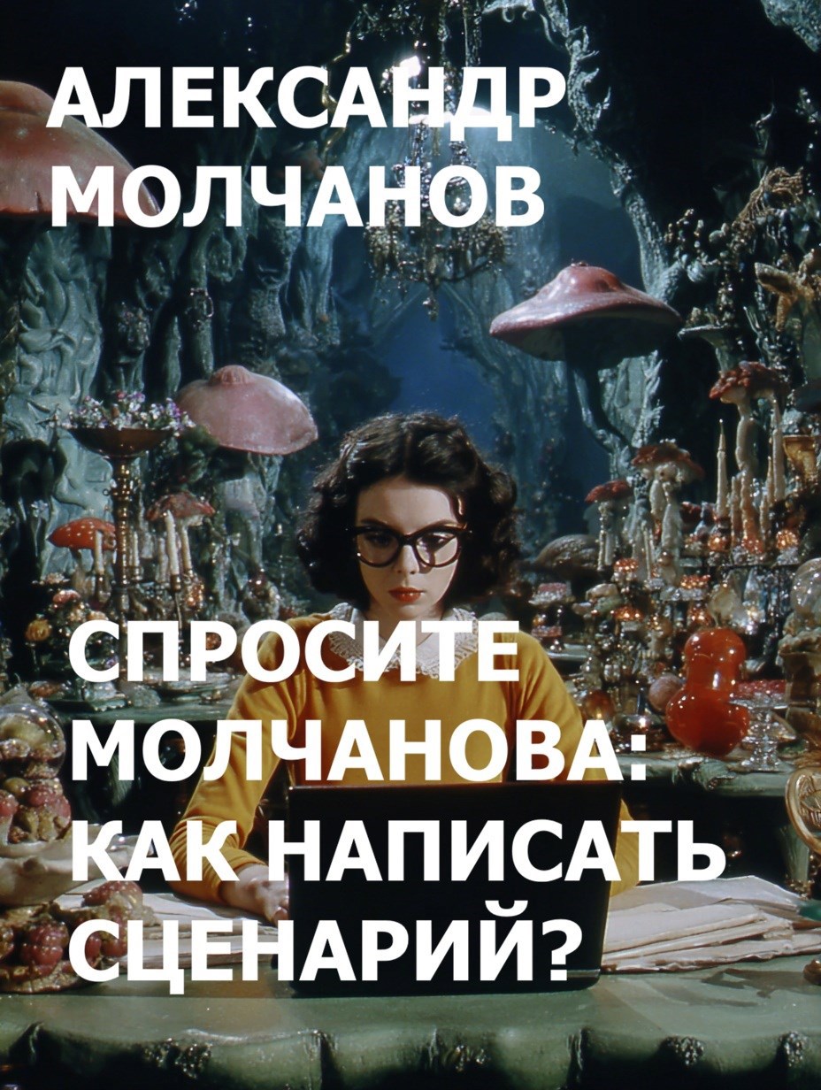 Обложка книги «Спросите Молчанова: как написать сценарий?»