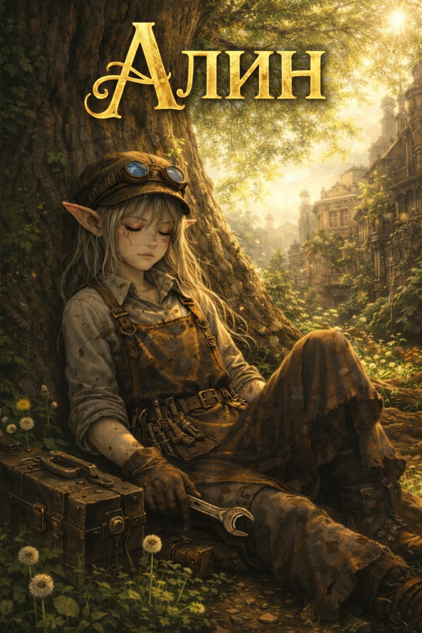 Обложка книги «Алин»