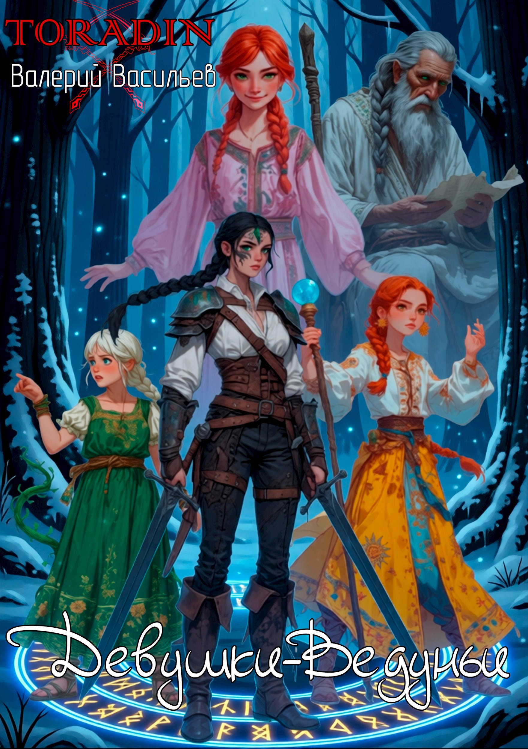 Обложка книги «Девушки-Ведуньи»