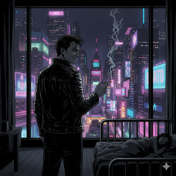 В темноте спальни