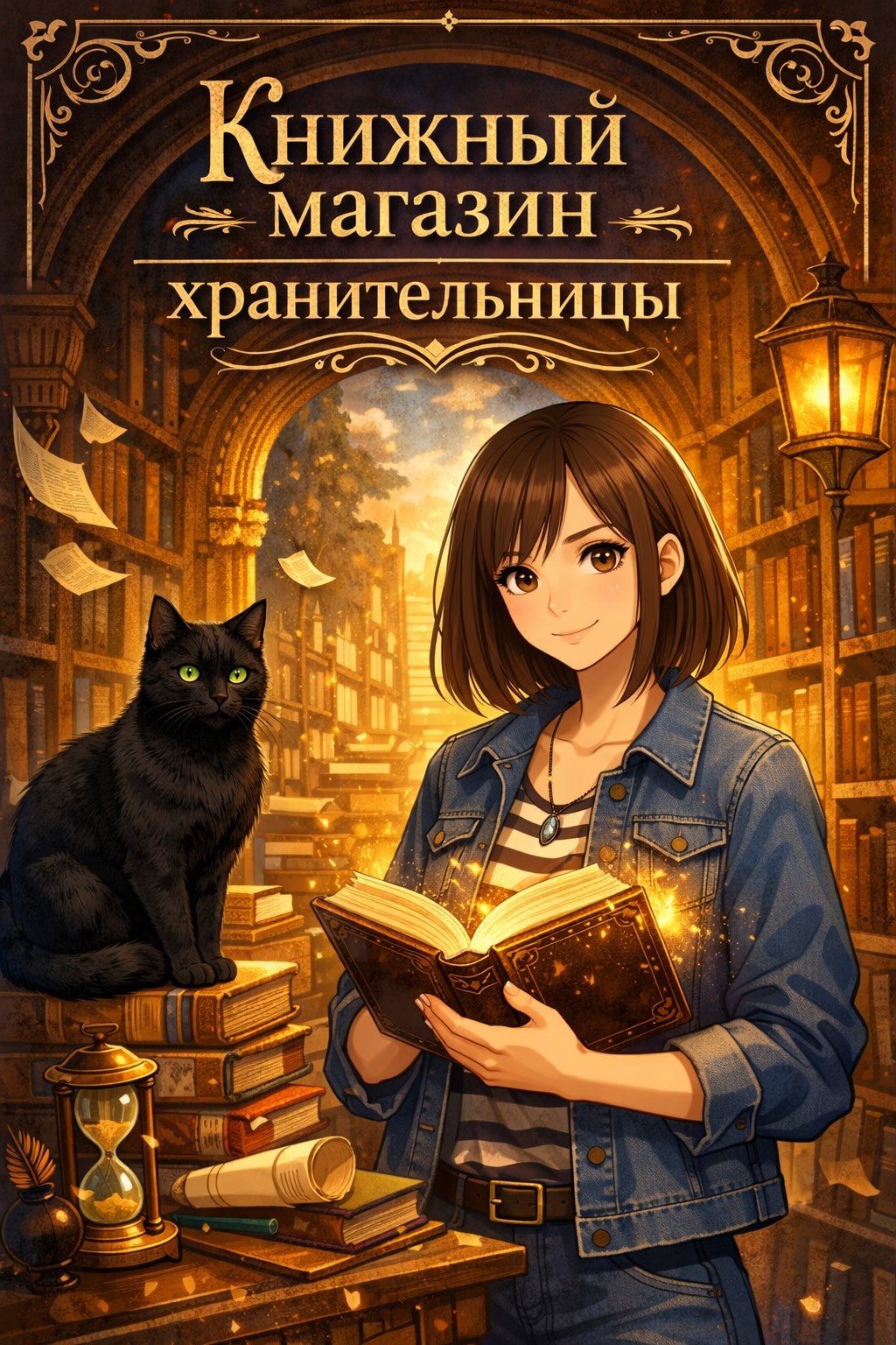Обложка книги «Книжный магазин хранительницы»