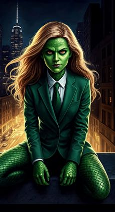 Генри в образе Гоблина