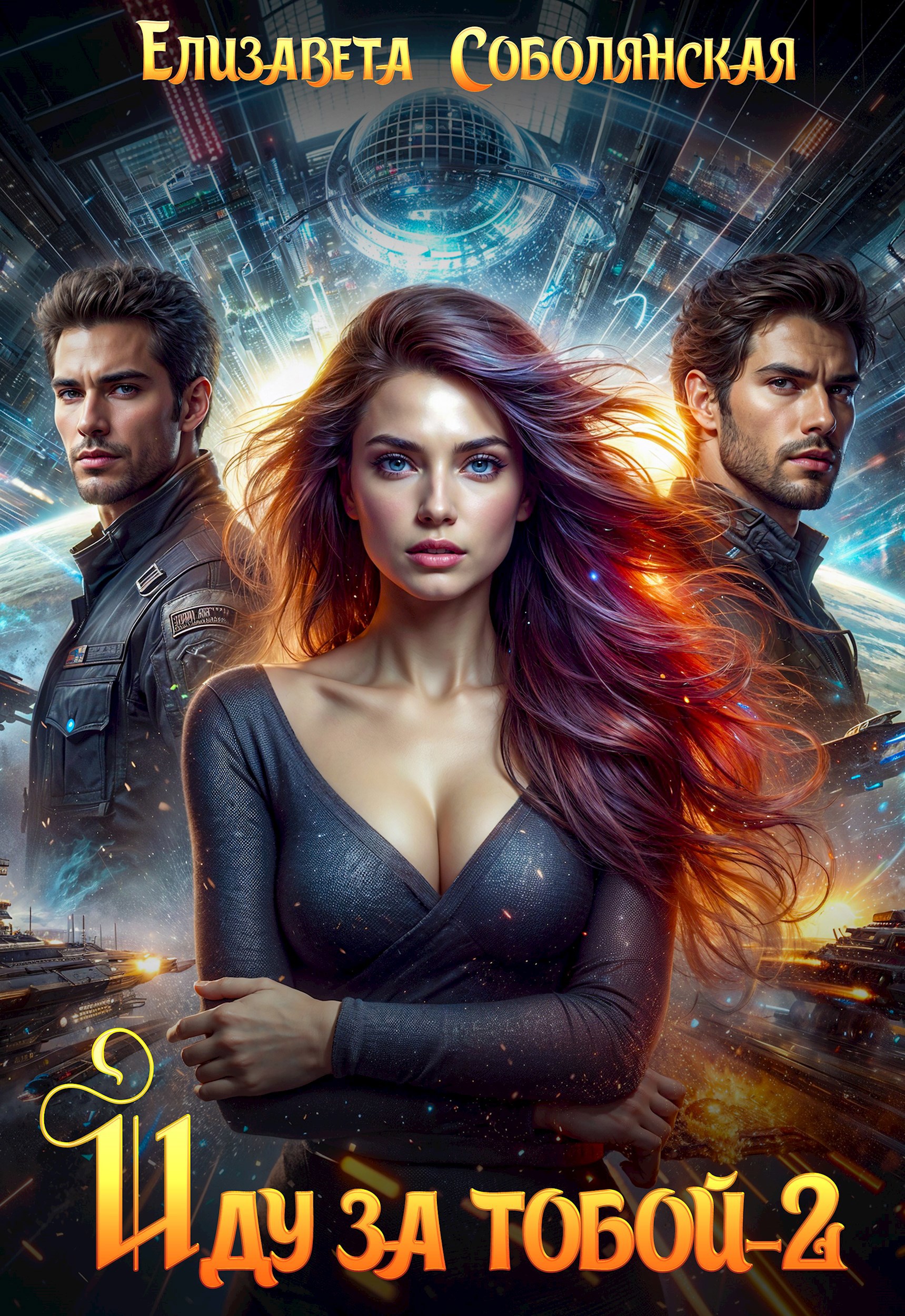 Обложка книги «Иду за тобой. Огонь небес»