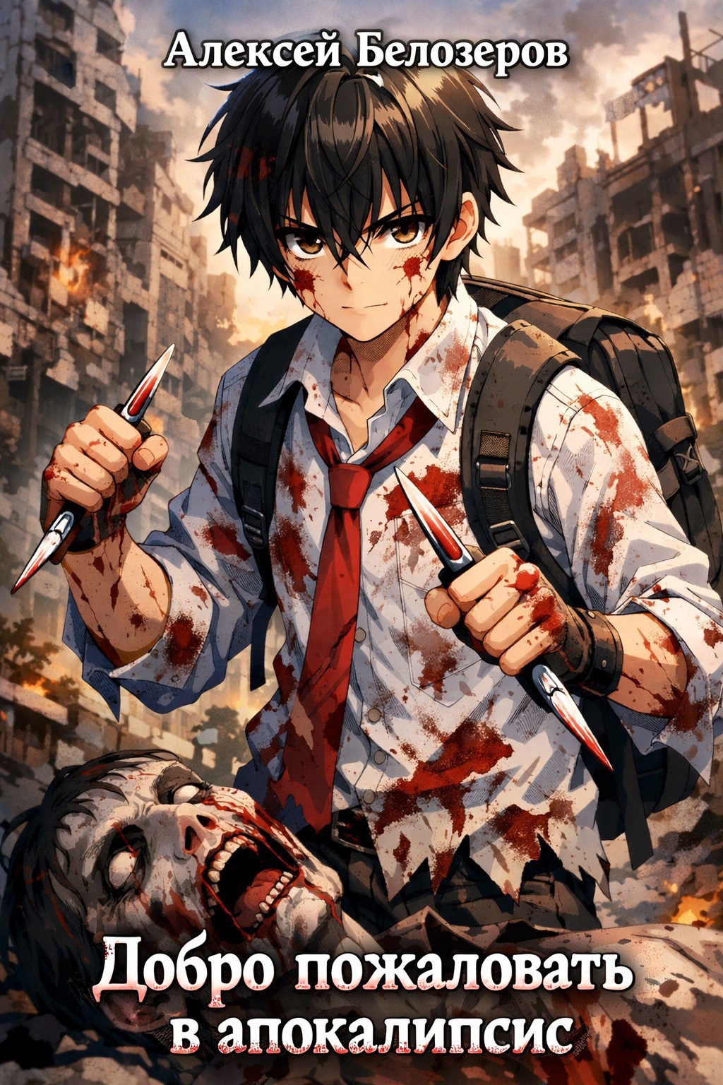 Обложка книги «Добро пожаловать в апокалипсис»