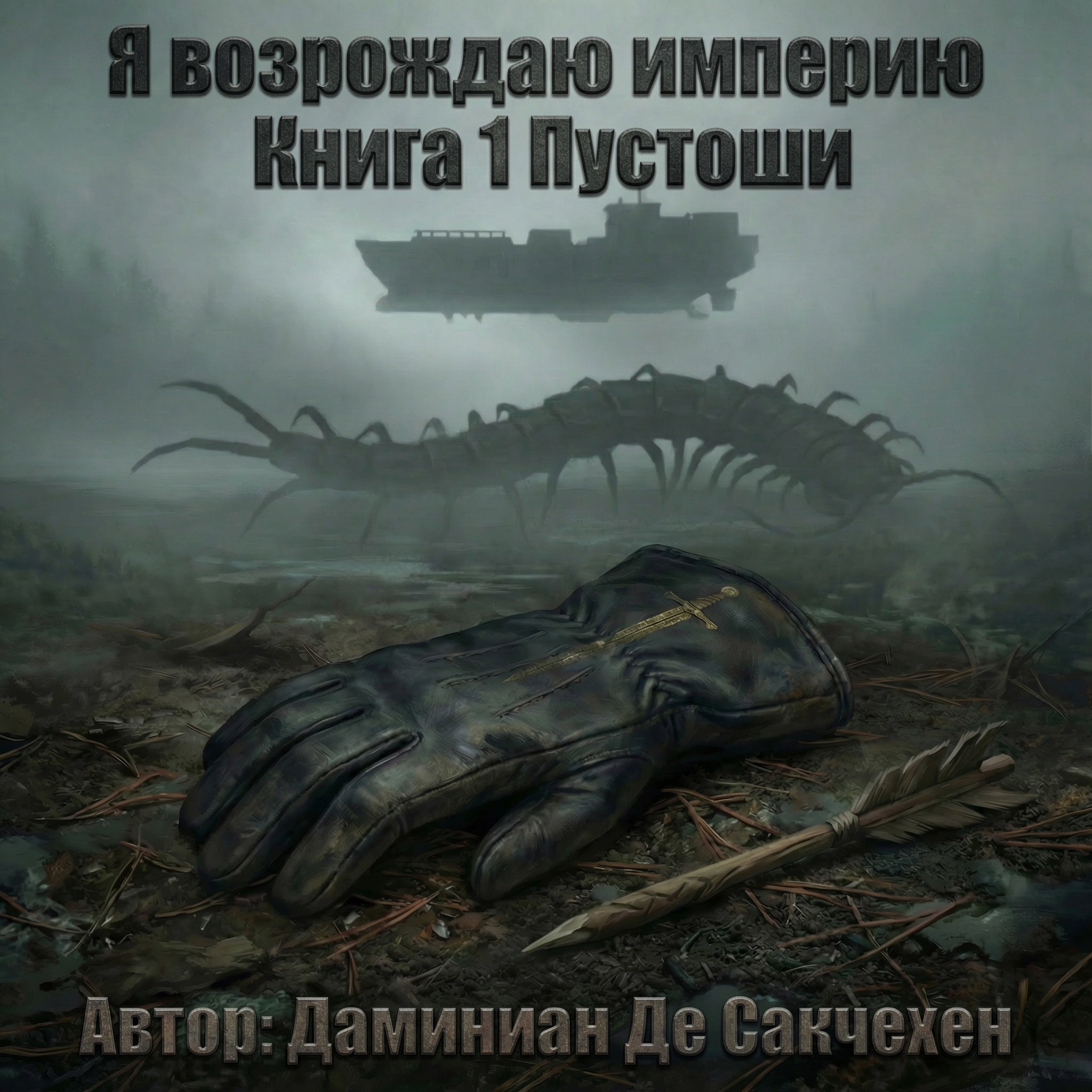 Обложка книги «Я возрождаю империю Книга 1 Пустоши»