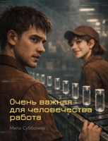 Обложка произведения Очень важная для человечества работа