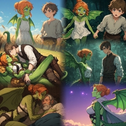 Девушка-дракон