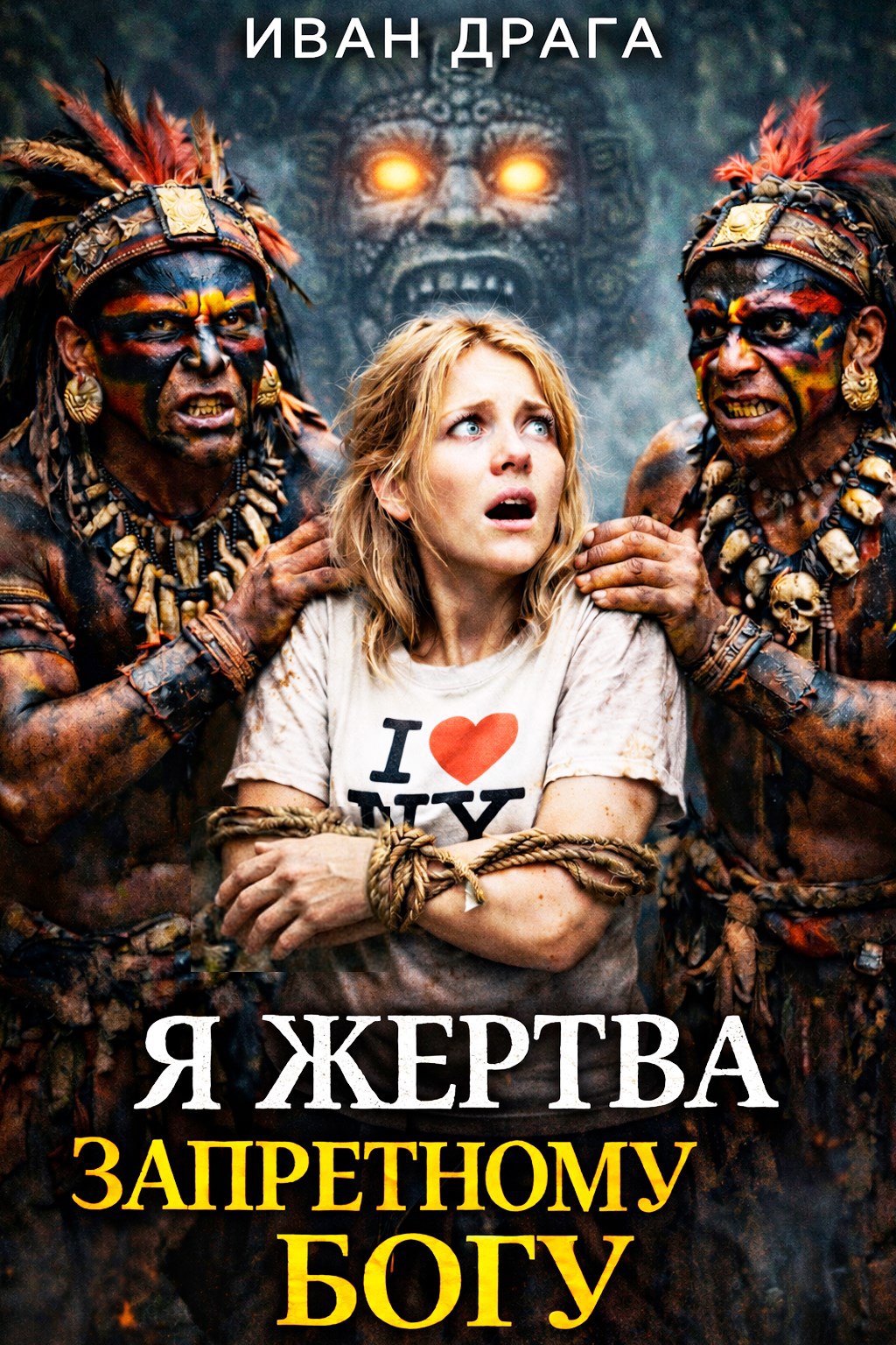 Обложка книги «Я жертва ЗАПРЕТНОМУ богу»