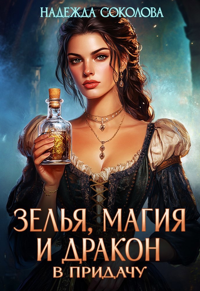 Обложка книги «Зелья, магия и дракон в придачу»