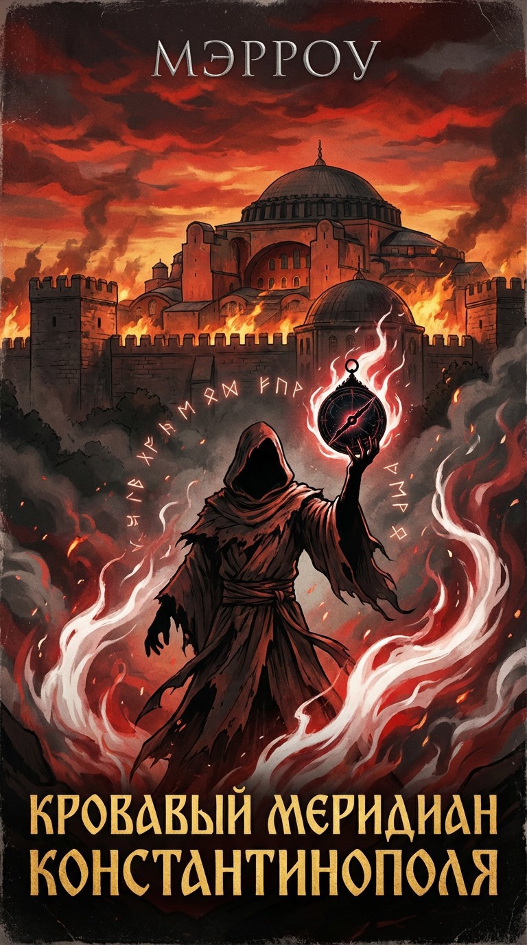 Обложка книги «Кровавый меридиан Константинополя»