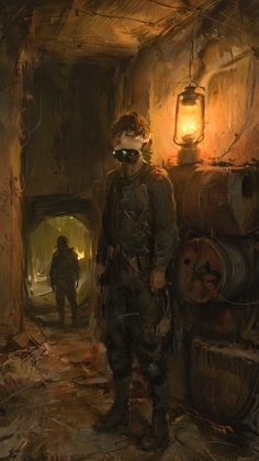 Технические тоннели...