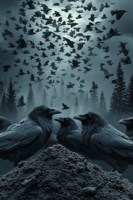 Обложка произведения Вороны