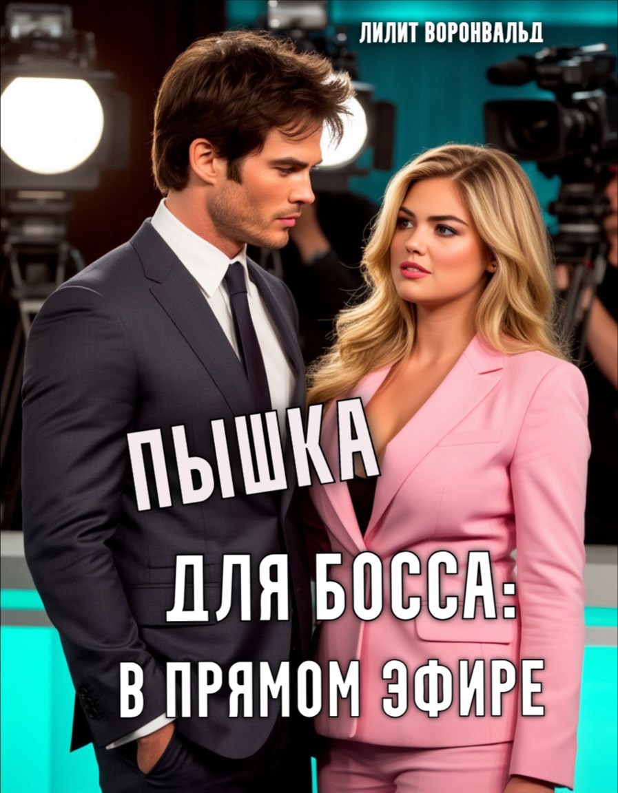 Обложка книги «Пышка для босса: в прямом эфире»