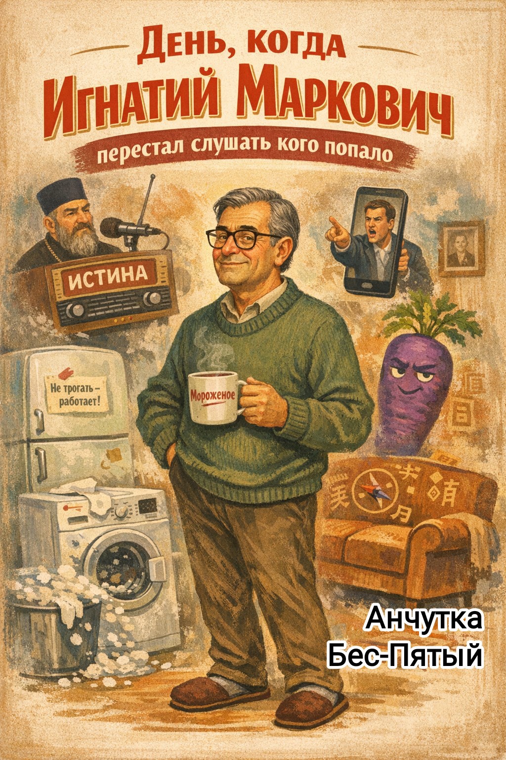 Обложка книги «День, когда Игнатий Маркович перестал слушать кого попало»