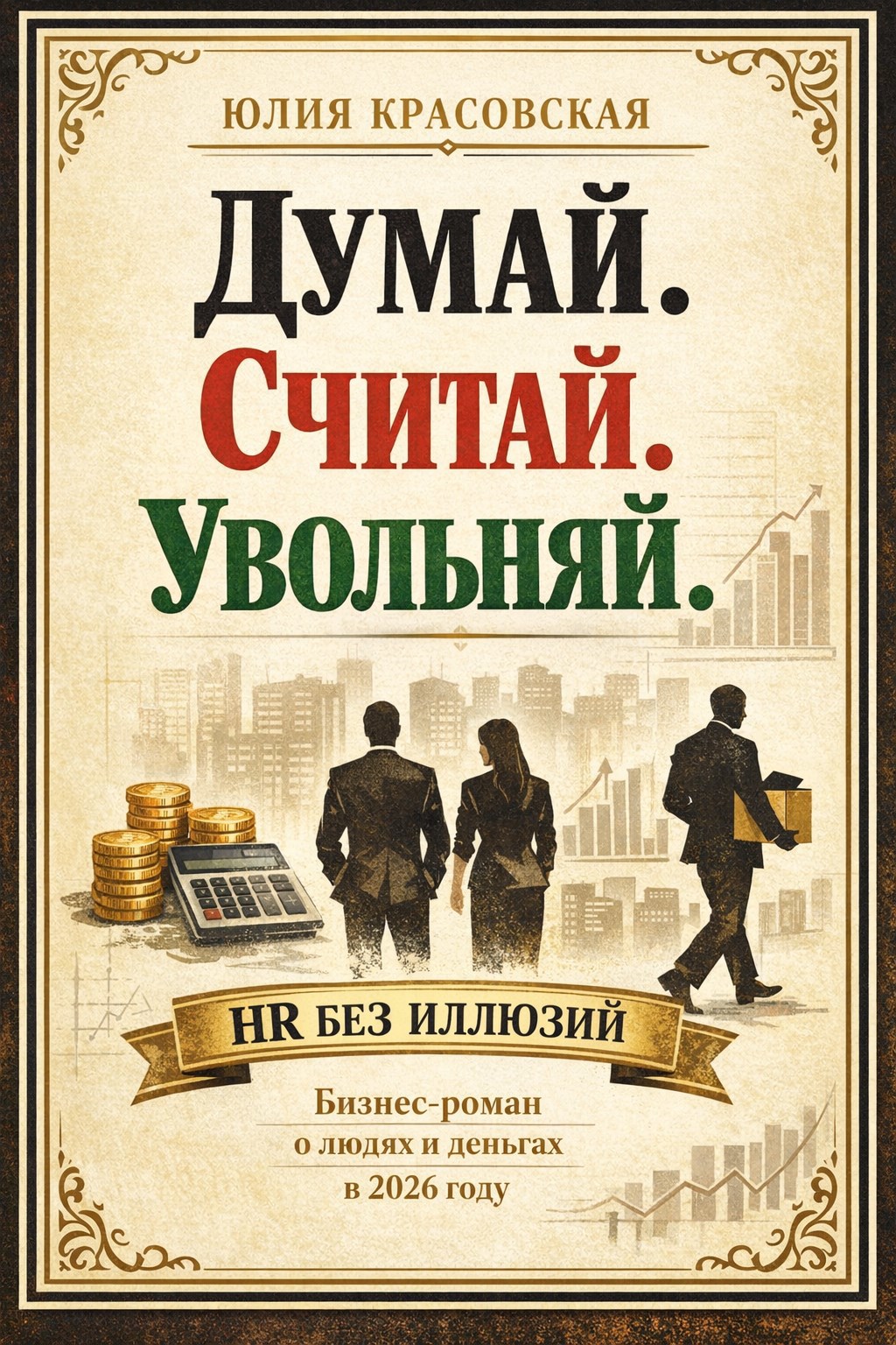 Обложка книги «Думай. Считай. Увольняй»