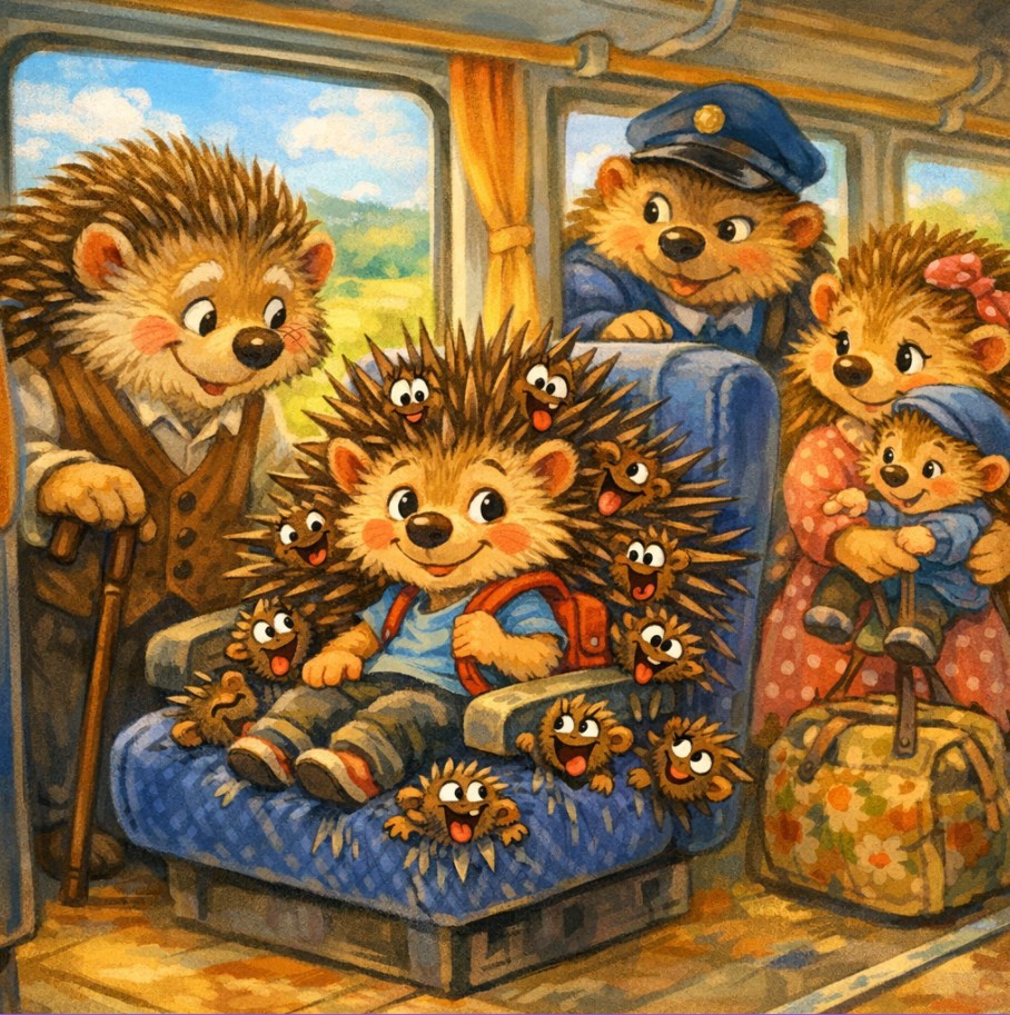 Обложка книги «Невоспитанные колючки»